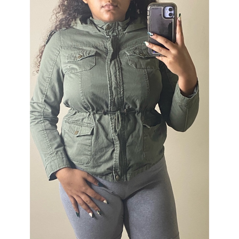 Olive green jacket